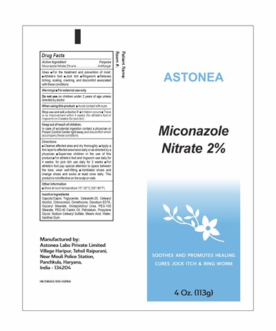 Principal Display And Drug Fact Panel (Astonea  Miconazole Nitrate)